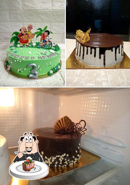 Chocolate cake at Vinees cakes homemade