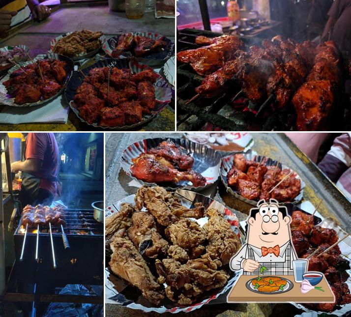 Chicken wings at Roasted Corner