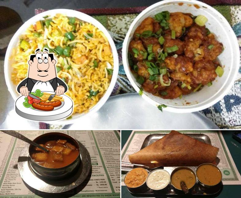 Food at Vrindavan Restaurant
