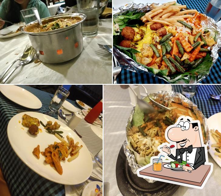 Food at Dolphin Restaurant