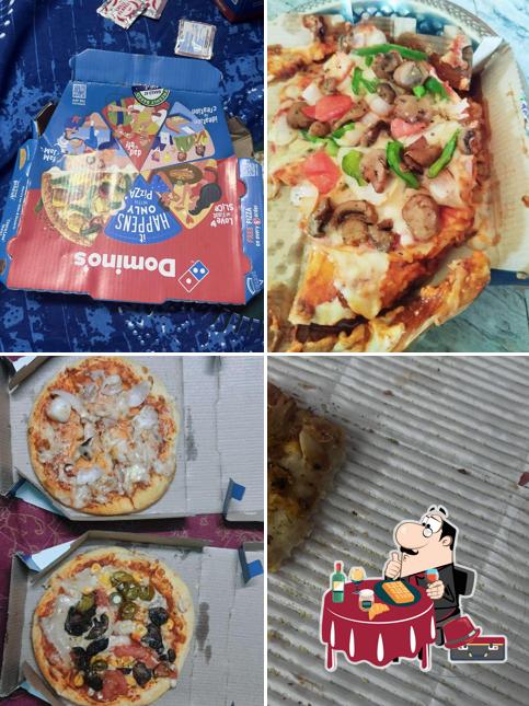 Waffles at Domino's Pizza