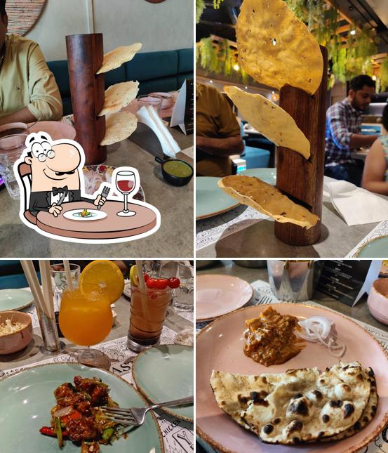 Food at Masala Canteen