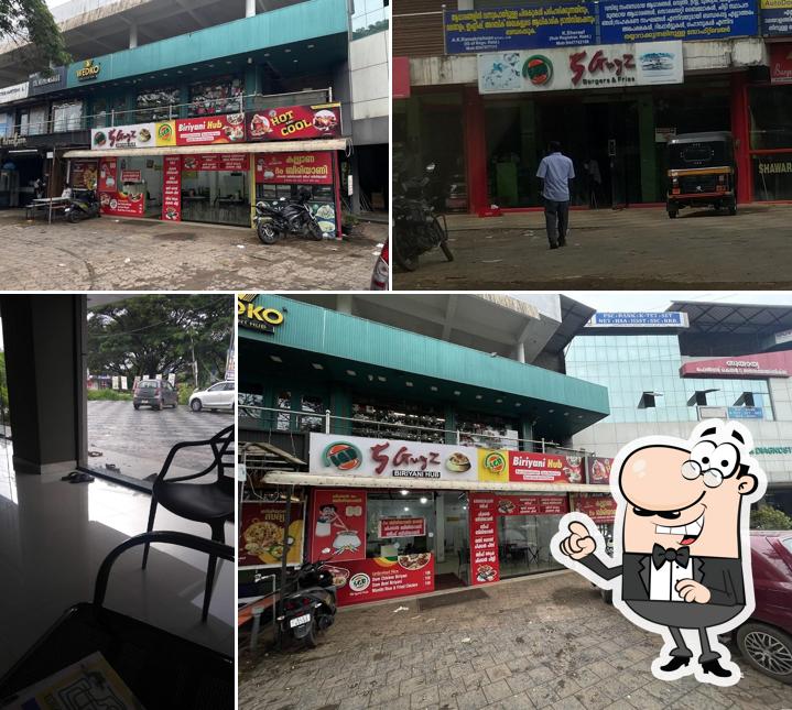 The exterior of 5 Guyz Biriyani Hub