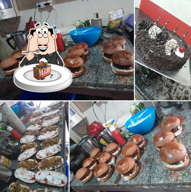 Chocolate cake at Srinivas Iyangar's cake mane