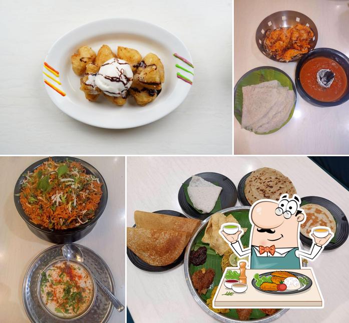 Meals at Sai Grand Veg Diet