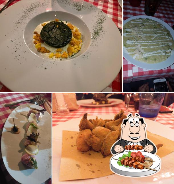 Platti al Taverna delle Rose