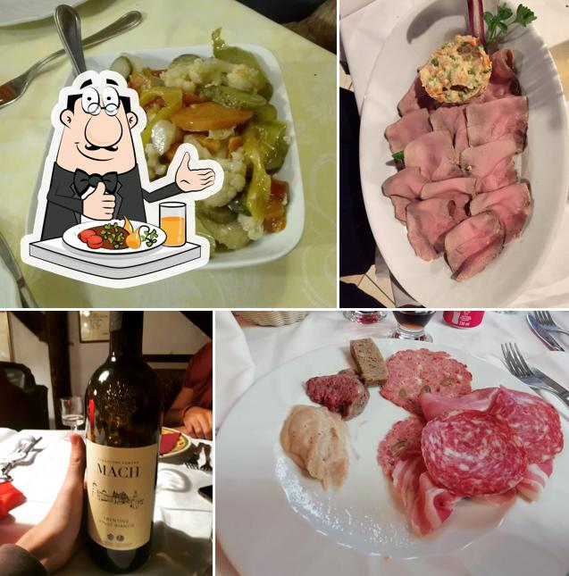 Cibo al Trattoria Piè Di Castello Sas