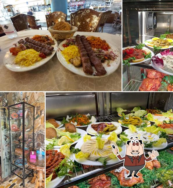 Platti al Ristorante Alibabà