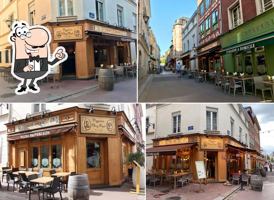 L'intérieur de Chez Pépé