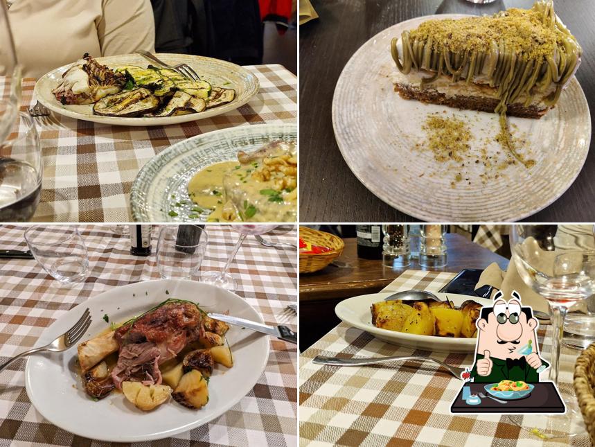 Cibo al Trattoria carnezzeria la chianina