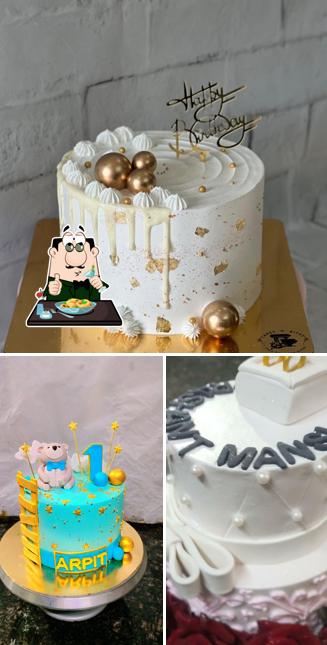 Food at Mahi restaurant and cake shop