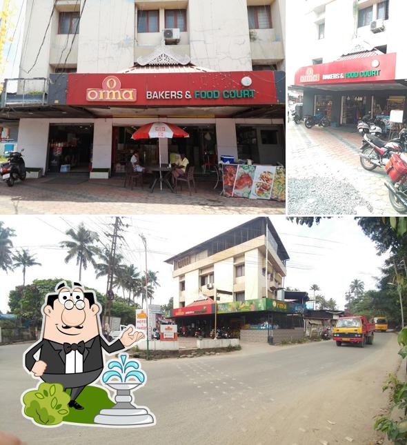 The exterior of Orma Bakers & Food Court