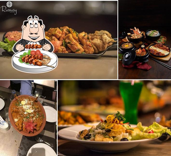 Food at Rassasy Evershine Club