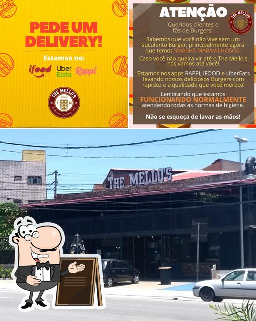 Veja imagens do exterior do The Mellos Burger