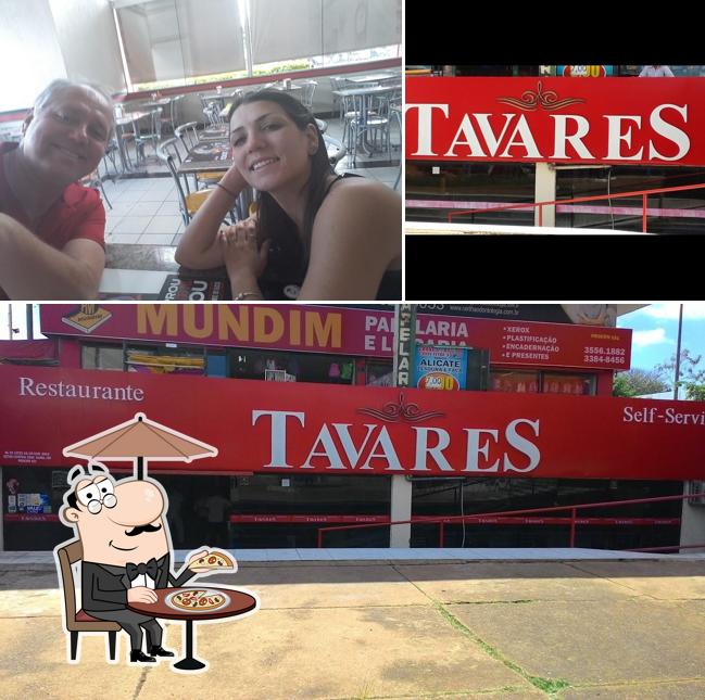 O exterior do Restaurante Tavares - Gama
