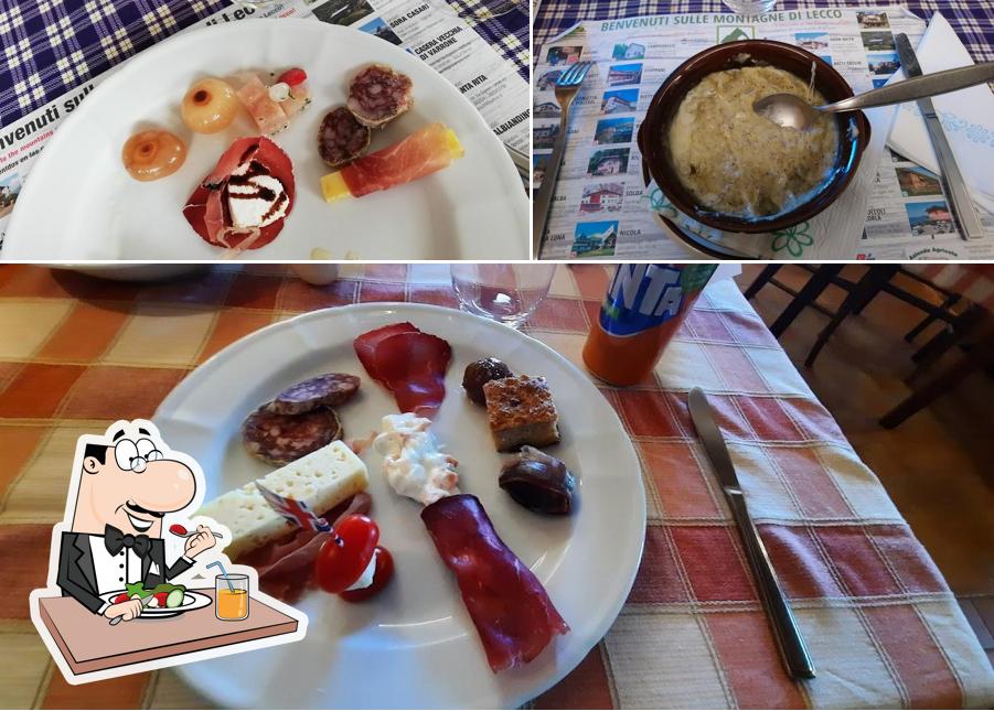 Cibo al Rifugio Shambalà