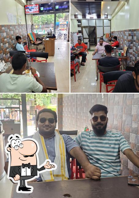 The interior of Jaiswal Fast Food Restaurant