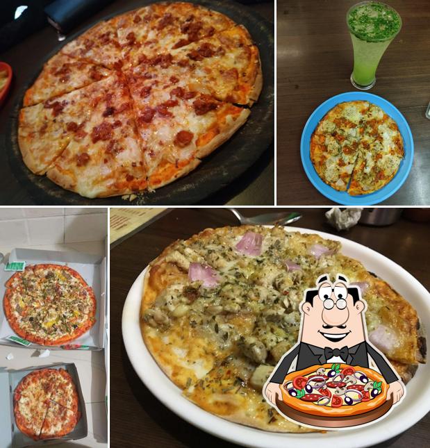 Order various variants of pizza