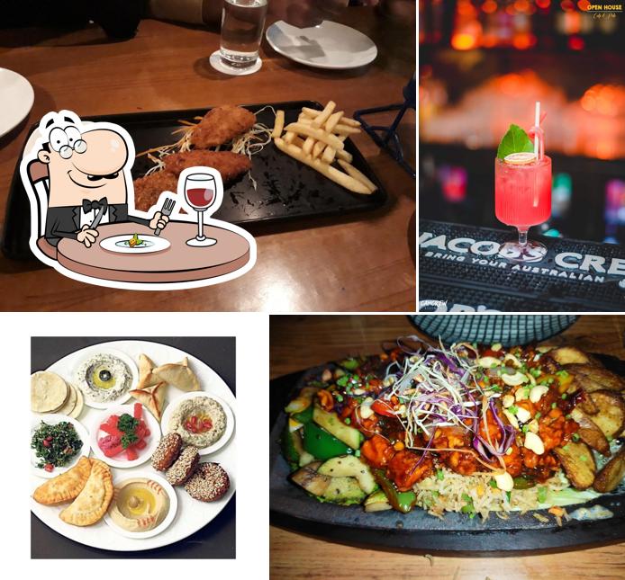Food at Open House Cafe