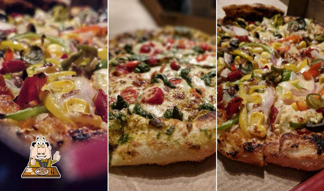 Pick pizza at Backwoods Pizza
