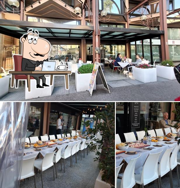 Gli interni di Caffè Trento