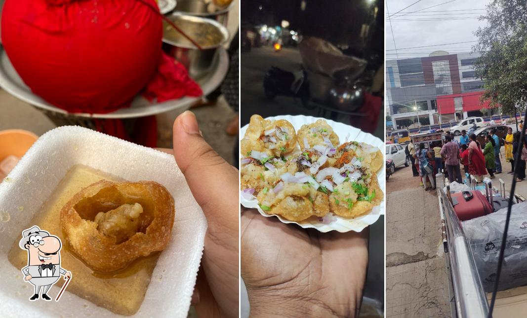 The exterior of Pani Puri shop