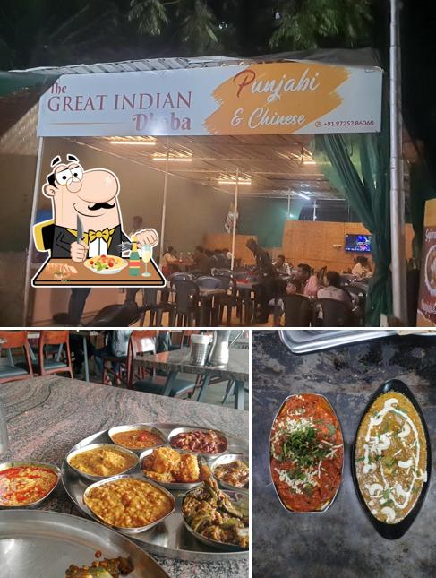 The great Indian dhaba (Punjabi, Chinese & south Indian) is distinguished by food and interior