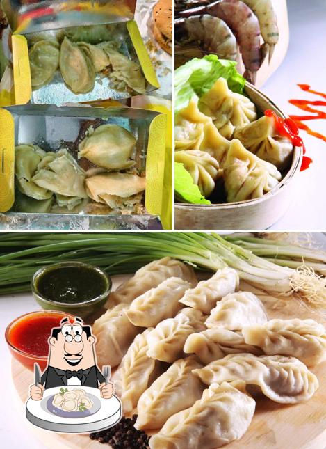 Dumplings at WOW Momo