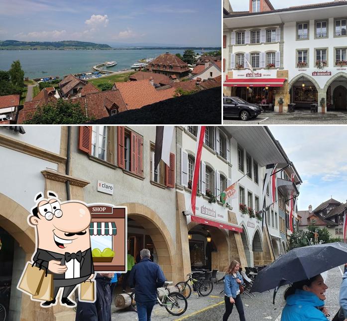 Gli esterni di La Brasserie