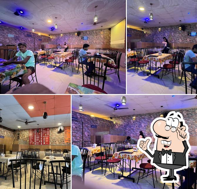 Check out how Raju momos family restaurant looks inside