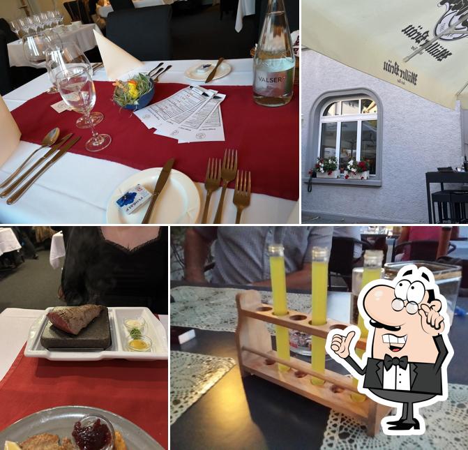 Gli interni di Zur Brugg