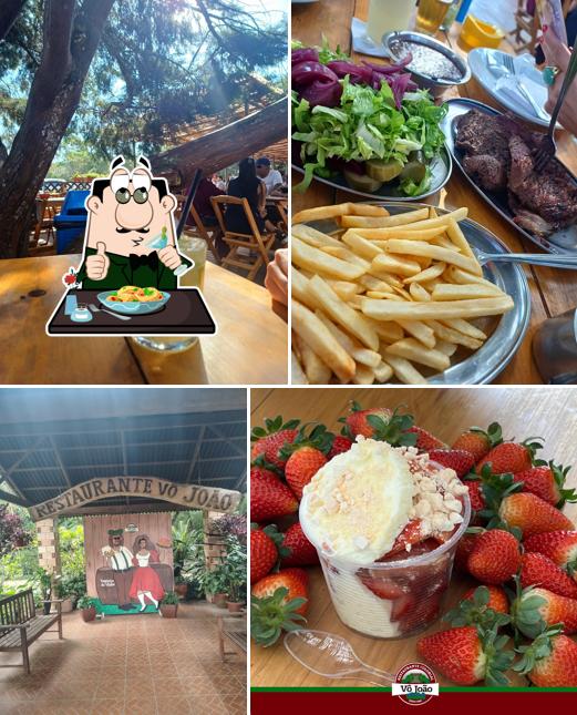Platos en Restaurante Vô João Caminho do Vinho