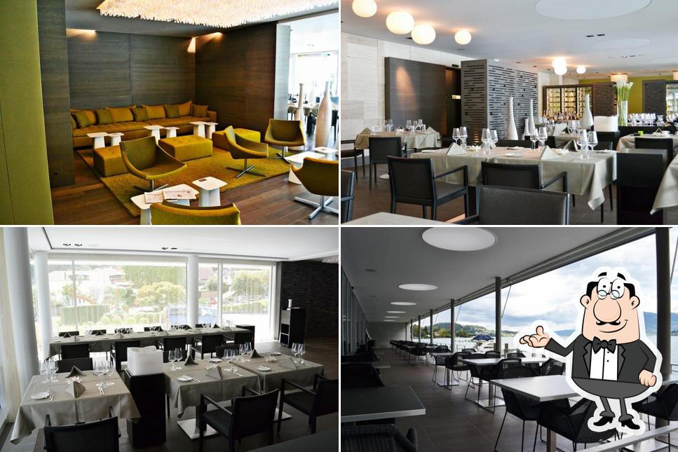 Gli interni di Seerestaurant Belvédère