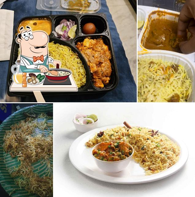 Fried rice at LunchBox Meals and Thalis