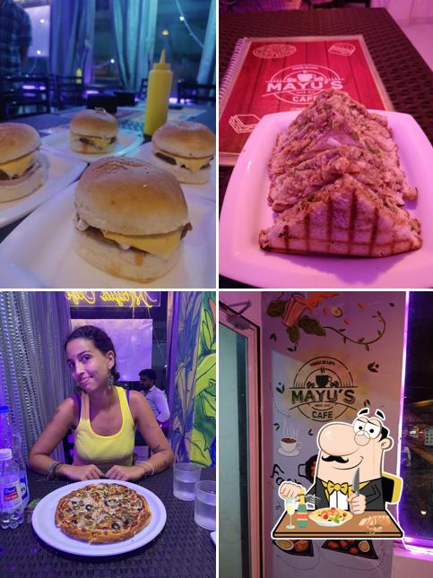 Food at Mayu's cafe