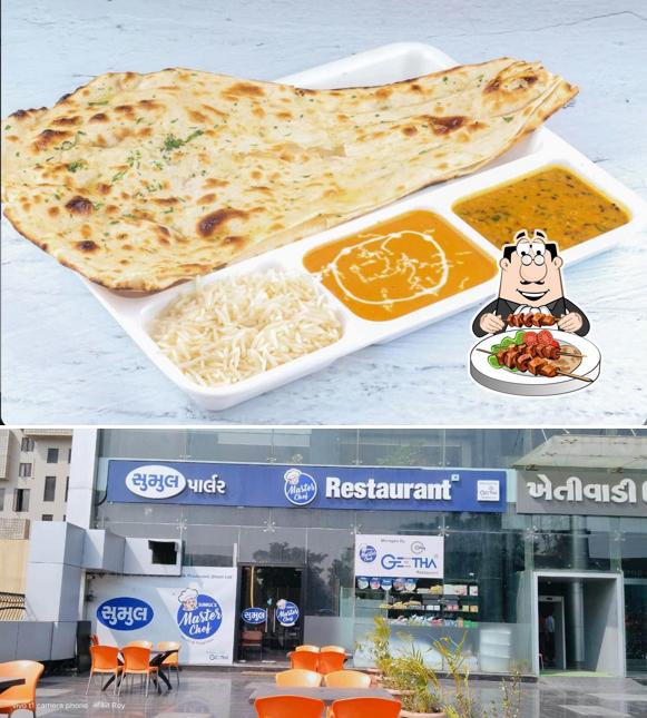Food at Geetha Restaurant