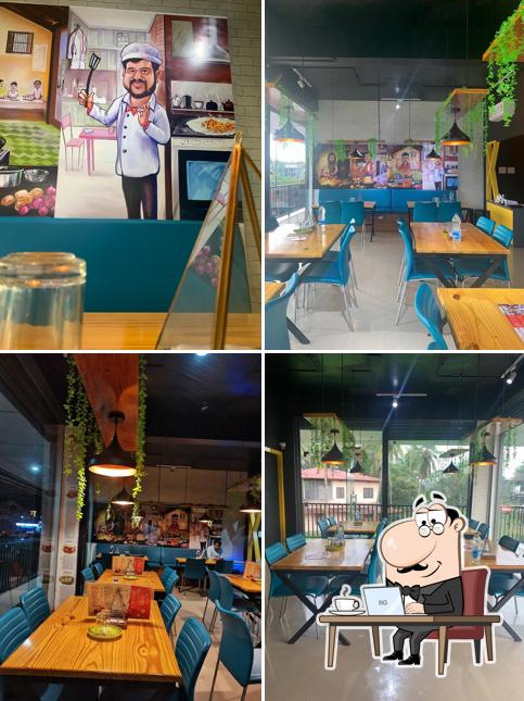 Check out how Eattans Dosa, taliparamba looks inside