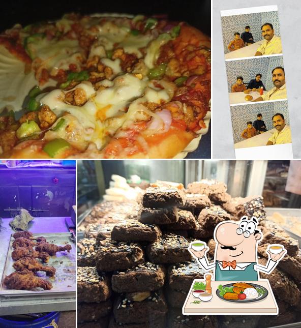 Food at Kgn Good Luck Bakery & pizza corner
