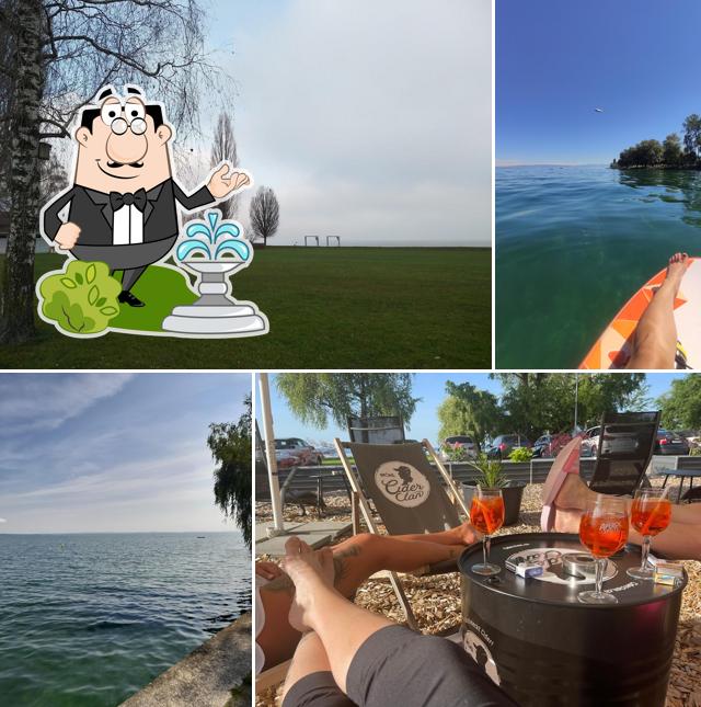 Goditi la vista dagli esterni di Strandland