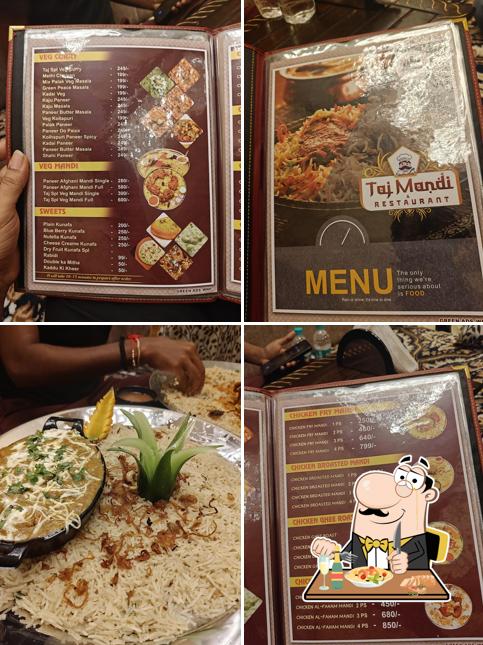 Food at TAJ Mandi Restaurant & Biryani & Kunafa
