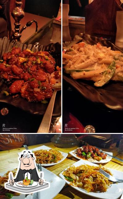 Food at Cafe hide 'n' seek