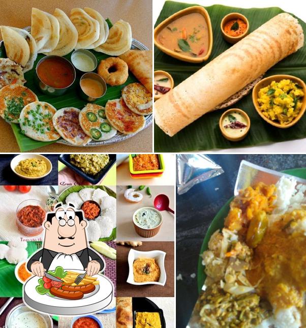 Meals at Sri Sakthi Meenakshi Hotel