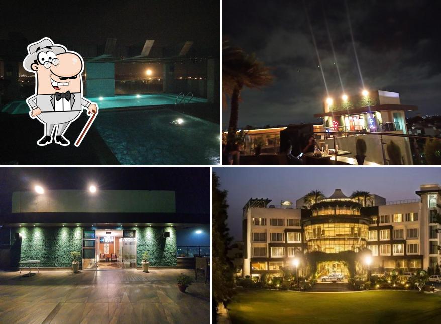 The outside area is an important feature of Jannat