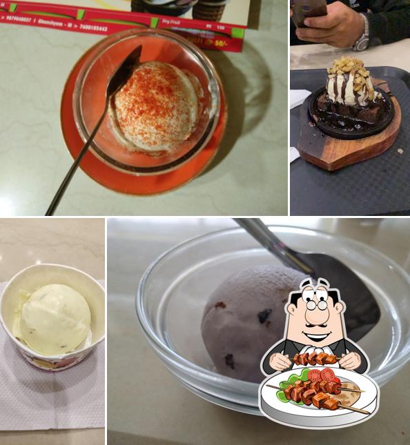 Food at Rajasthan Ice cream Parlour