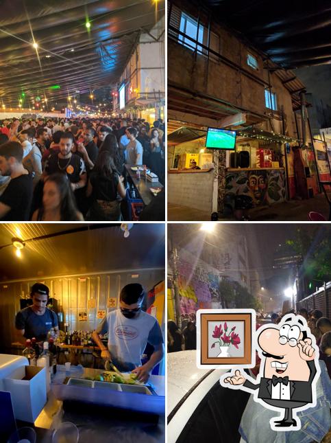 O interior do Beco Do Espeto