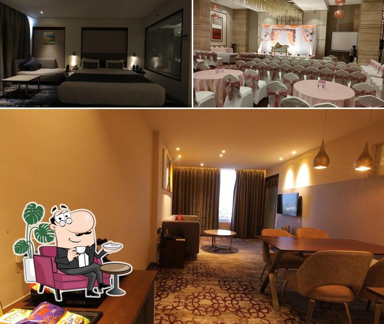 The interior of Sayaji Hotel Vadodara The interior of Sayaji Hotel Vadodara