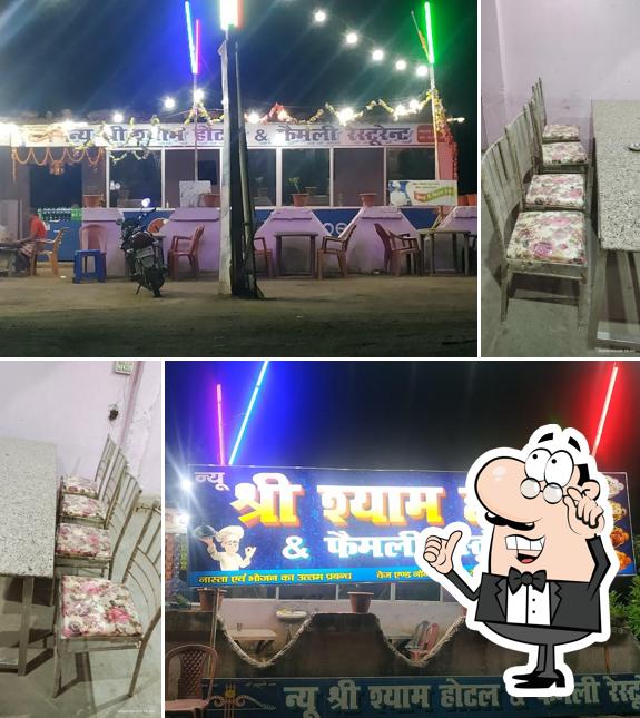 Take a seat at one of the tables at Shree Shyam hotel and family restaurant