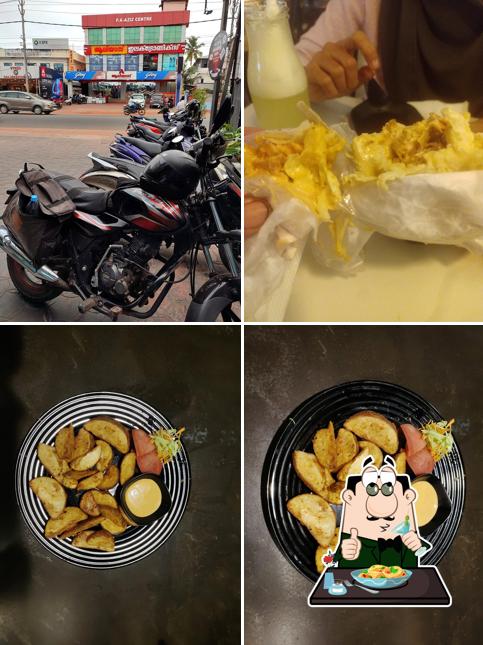 Macaroni and cheese at കാപ്പി കഫേ