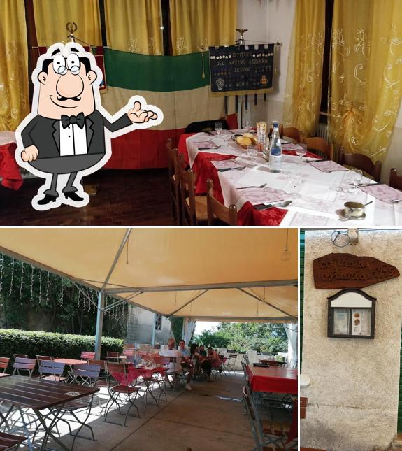 Gli interni di Trattoria Ca' Vecchia