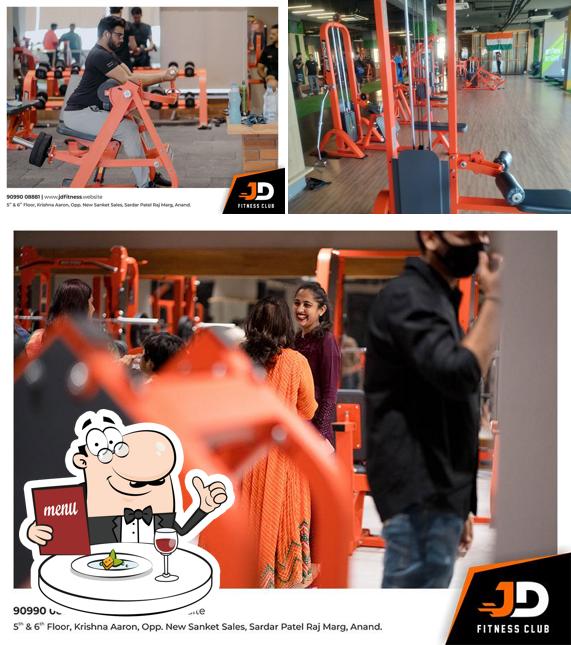 Food at JD Fitness Club Health Center and Health Cafe